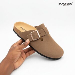 Macfedo Single-Belt Suede Halfshoe – Modern Fusion Edition